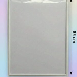 กรอบรูปสีขาวA1 กรอบรูปA1สีขาว 85x60 cm กรอบรูปภาพ เเบบเเขวนผนัง ได้ทั้งเเนวตั้งและเเนวนอน