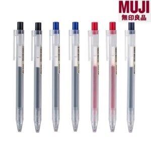 ปากกา MUJI 0.5 มม. ปากกาเจลกดได้ | เขียนลื่น เส้นคม | ไส้ปากกา MUJI แท้ นำเข้าจากญี่ปุ่น 🇯🇵 พร้อมส่ง