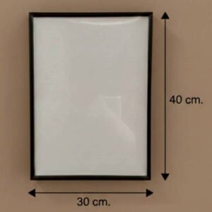 Black Picture Frame 30X40Cm. Picture Frame 30X40Cm. Black, Vintage, Minimalist, Wall Hanging, Jigsaw Puzzle Picture Frame, Lightweight Picture Frame, Easy to Install by Yourself, Convenient, Can Be Hung Vertically and Horizontally. There Are Many Colors t
